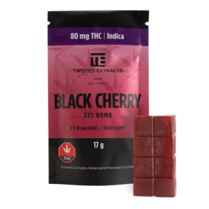 Twisted Extracts Indica Black Cherry Jelly Bomb clipped rev 1