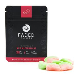 HEMPEARTH - Faded Edibles – Wild Watermelons 180mg THC