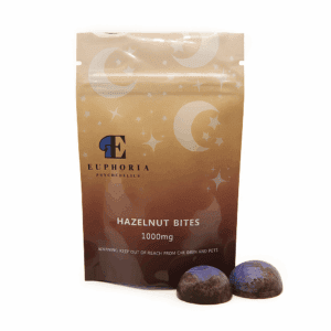 HEMPEARTH - Euphoria Hazelnut Chocolate Bites (Mushroom)