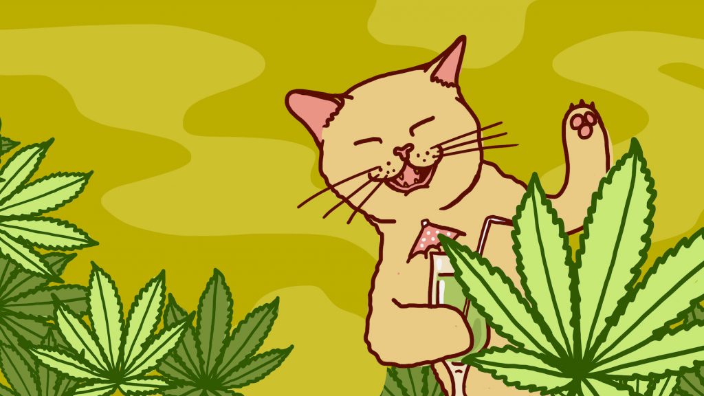 cannabis illustration