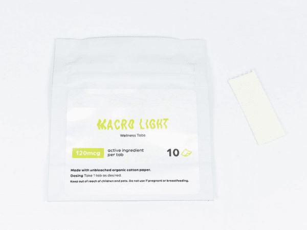 HEMPEARTH - MACRO LIGHT LSD TABS (White Clinical) 120ug (10 TABS) - Image 2