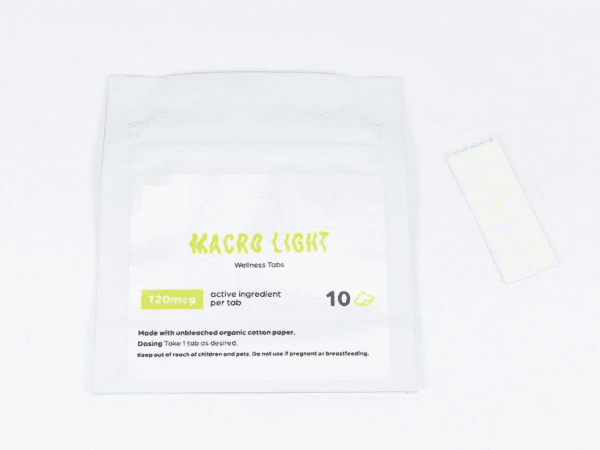 HEMPEARTH - MACRO LIGHT LSD TABS (White Clinical) 120ug (10 TABS)