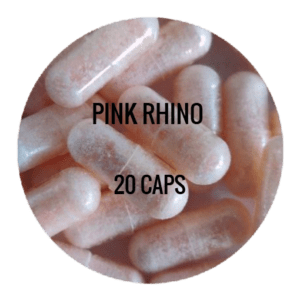 HEMPEARTH - Pink Rhino Capsules (Therapeutic MDMA) Buy 10 Get + 10