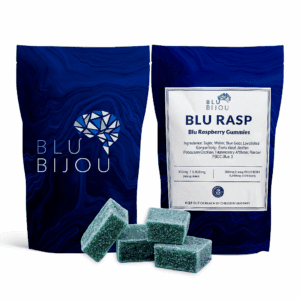 HEMPEARTH - BLU BIJOU Psilocybin Gummies – Blu-Rasp 3000mg