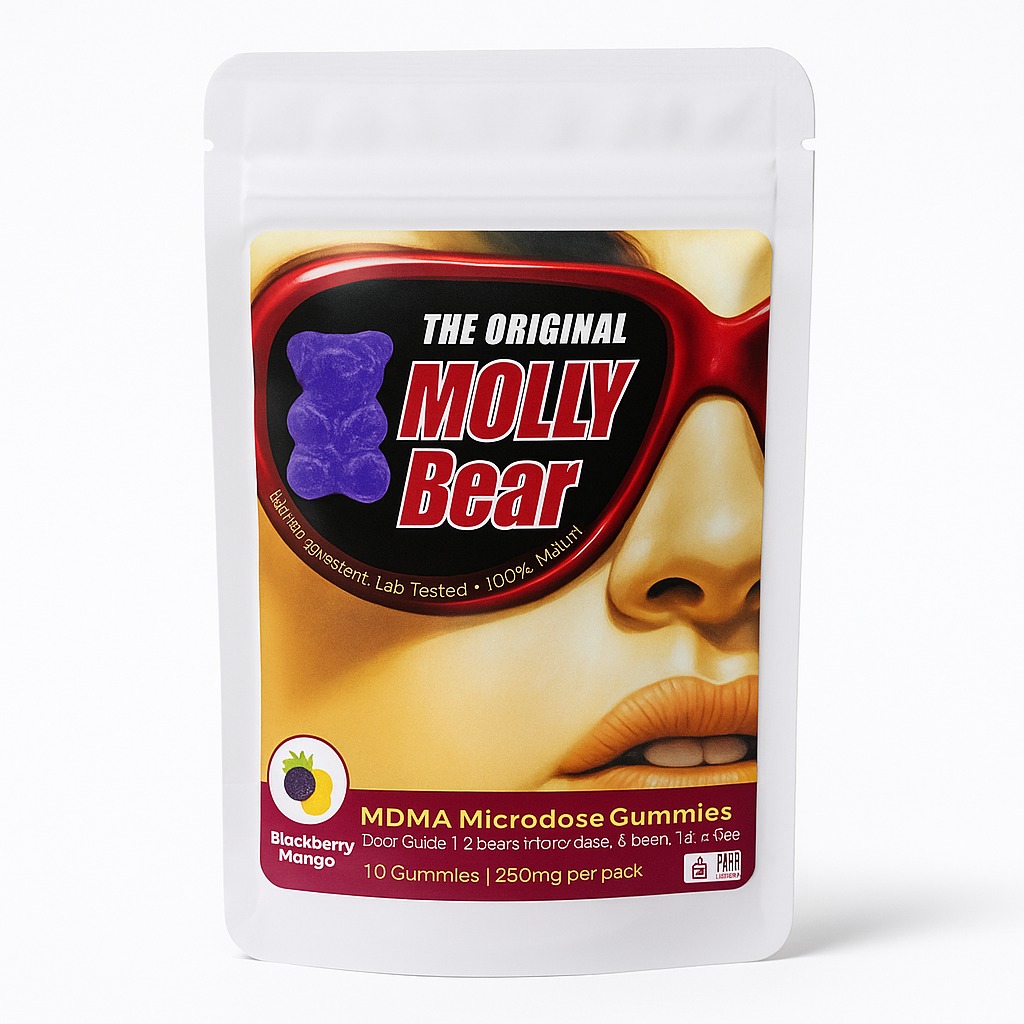 HEMPEARTH - Molly Bear MDMA Gummies – Blackberry Mango 1 HEMPEARTH - Molly Bear MDMA Gummies – Blackberry Mango