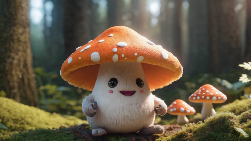 a cute mushroom monster by midartsx dgiucbm 414w