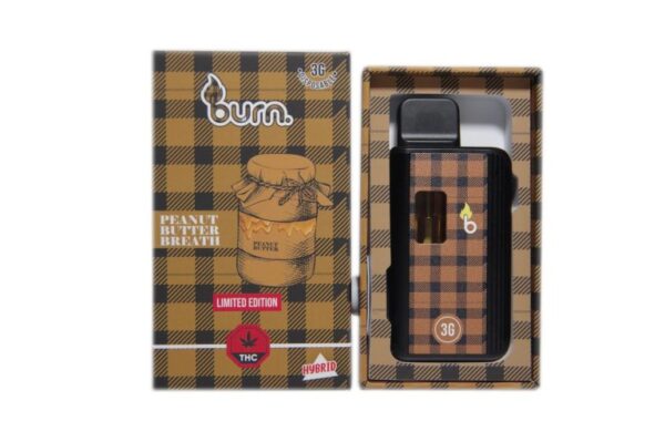 HEMPEARTH - Burn Disposable Vapes – Peanut Butter Breath 3ML