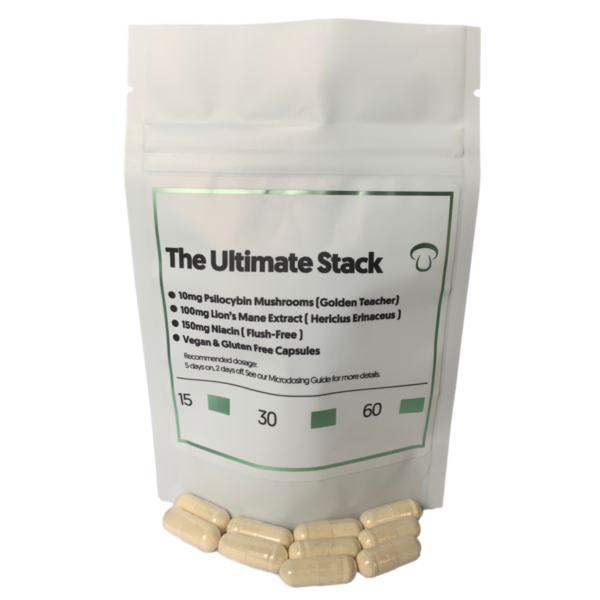 HEMPEARTH - How Microdosing Magic Mushrooms Can Help You 4 HEMPEARTH Ultimate Stack 1