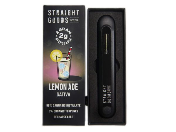 HEMPEARTH - Straight Goods Supply Co. – Disposable Vape – Lemonade 2 Gram