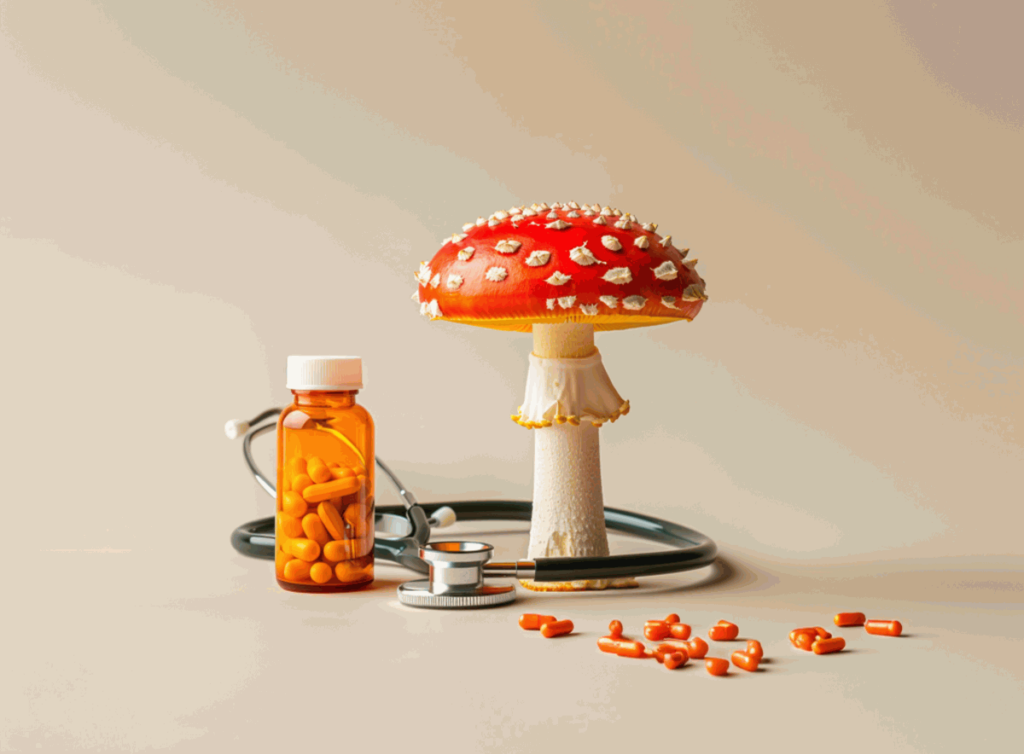 HEMPEARTH - Replace Your Antidepressants With Psychedelics 3 Interaction Taper Guide Psilocybin Mushrooms SSRIs and Antidepressants e1709280687114 1024x754 1