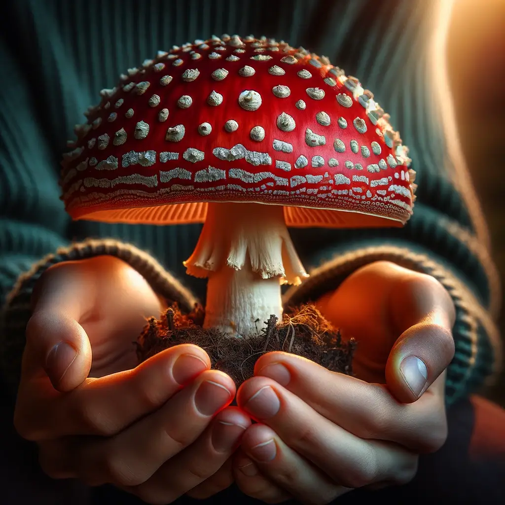 humanidad amanita muscaria